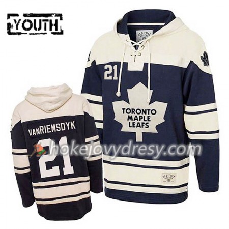Toronto Maple Leafs James Van Riemsdyk 21 Modrá Sawyer Mikiny Hooded - Dětské